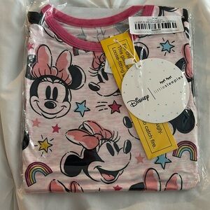 Little Sleepies Disney Minnie Forever SS Set 12-18m